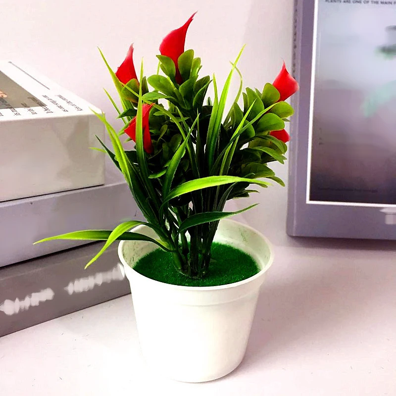 

Families Artificial plant Flowers Offices Parties Room Weddings Calla lily Home Potted Restaurants Shops Small