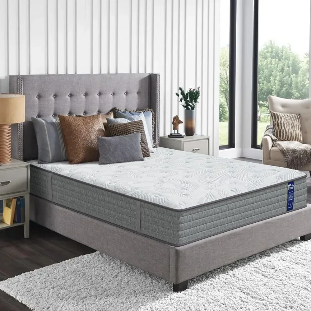 12 Inch Memory Foam Hybrid Mattress, a Box with Motion Isolation, Strong Edge Support, Pressure Relief, Medium Firm 2