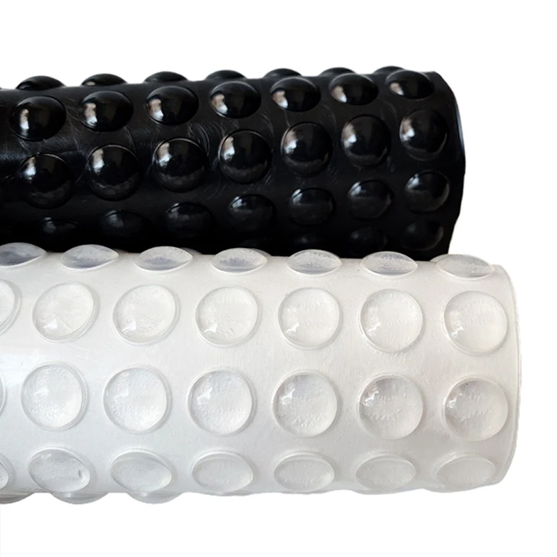 Cushion Protective Pads Self Adhesive Door Stopper Rubber Damper Buffer Cabinet Bumpers Silicone Furniture Pads 100PCS