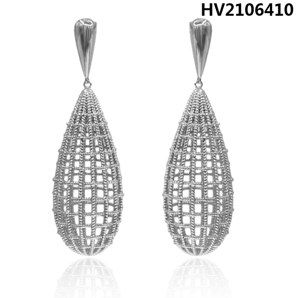 

Серьги женские серебряные, элегантные изысканные роскошные подвески, свадебные модные классические, высокого качества