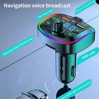 Q7 Car Bluetooth FM Transmitter - Dual USB PD Charging, Hands-Free Calling & Mp3 (3.1A) - Image 5