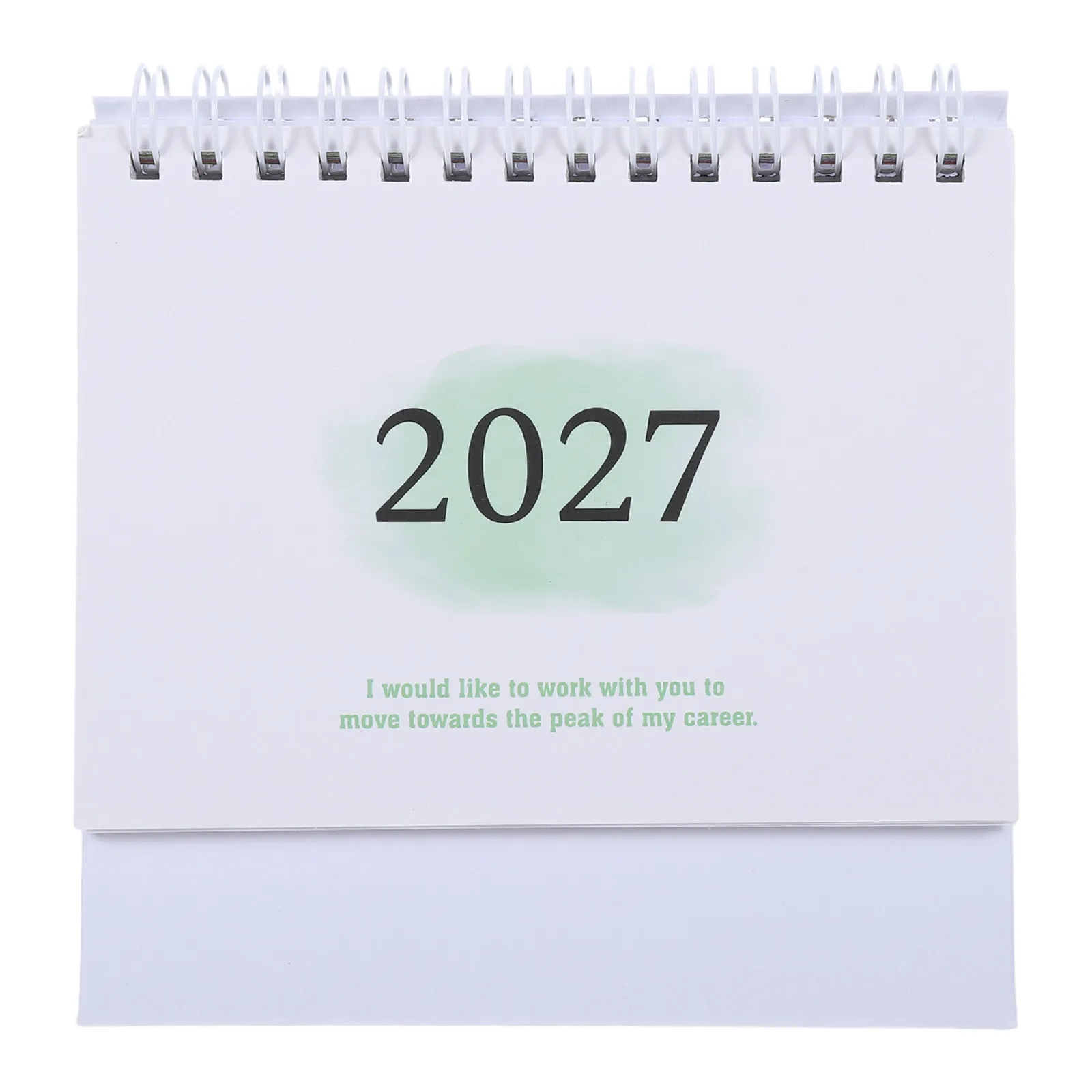 2027 달력 미니 책상 달력 2026-2027 사무실 책상 소형 데스크탑 미니 홈 스쿨 일정 미니 일일 일정 플래너 선물