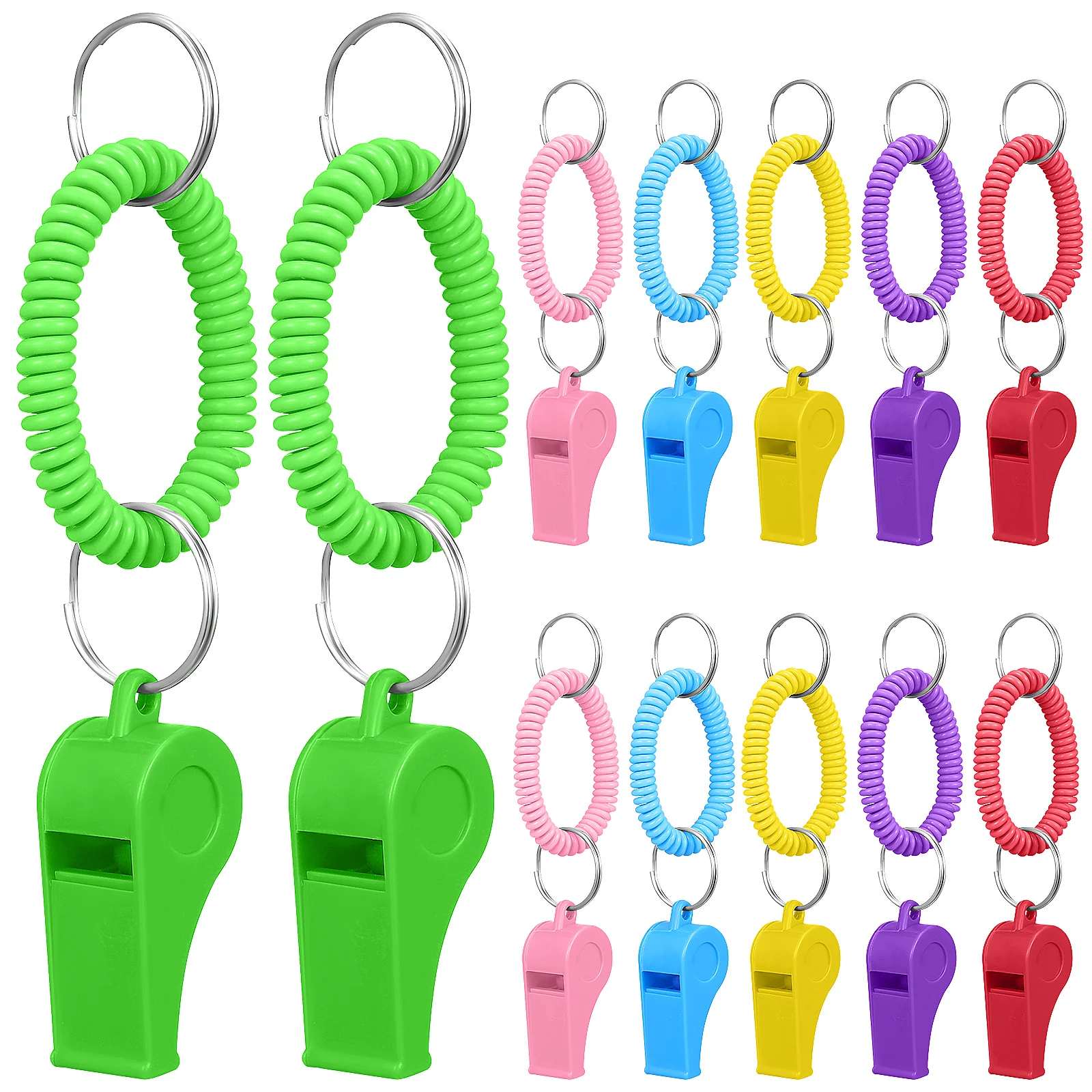 

12pcs Whistles Referee Whistles Sports Whistles Loud Sound Whistles Sports Training Supplies