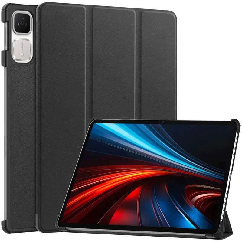 Premium Tri-Fold Shockproof Tablet Case - 11.5-Inch Cover