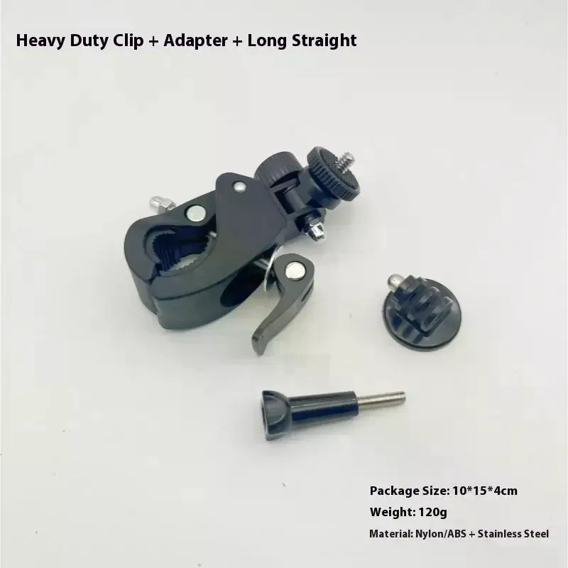 Support Guidon Vélo Moto pour GoPro Hero 12 11 10 9 8 7 6 5 - Montage Caméra Action