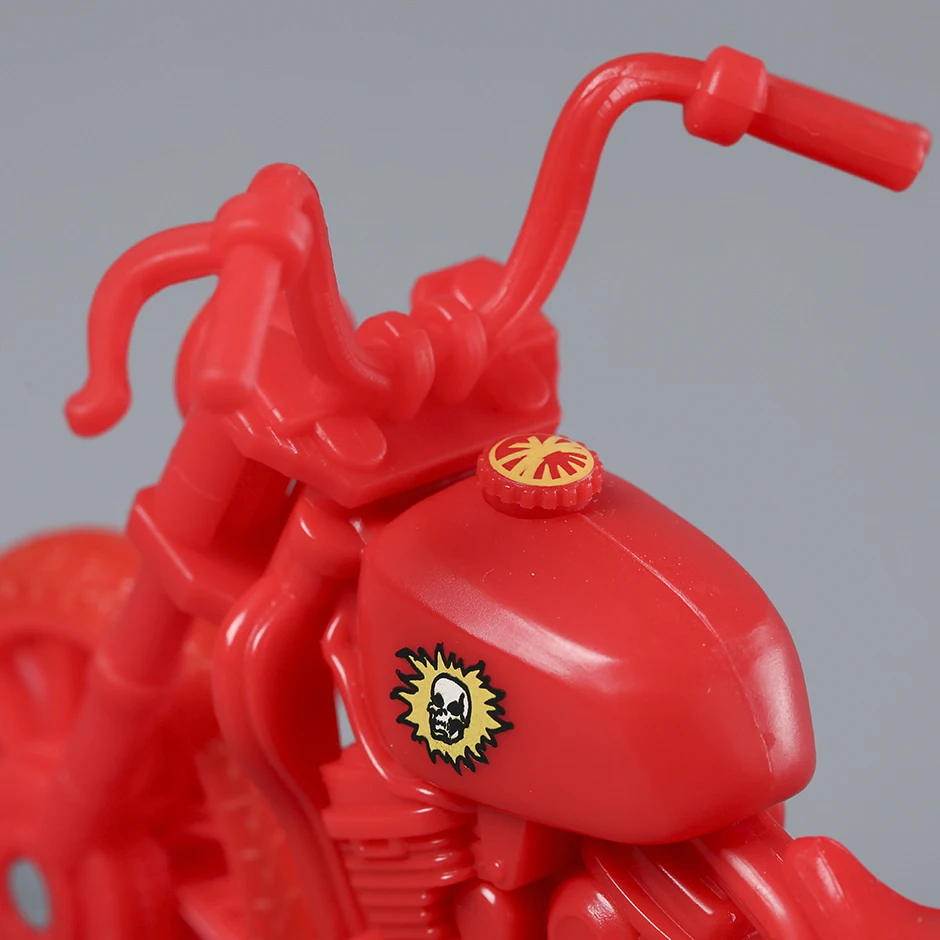 Figurine Ghost Rider Avec Moto Marvel