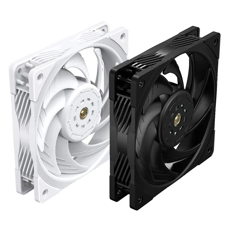Teucer-ventilador do Sistema de Refrigeração da Caixa do Computador Sfdb pc Gamer Silencioso Ventilador Refrigerador 2150rpm 4pin Pwm 12cm 120 mm T30 - Imagem 3
