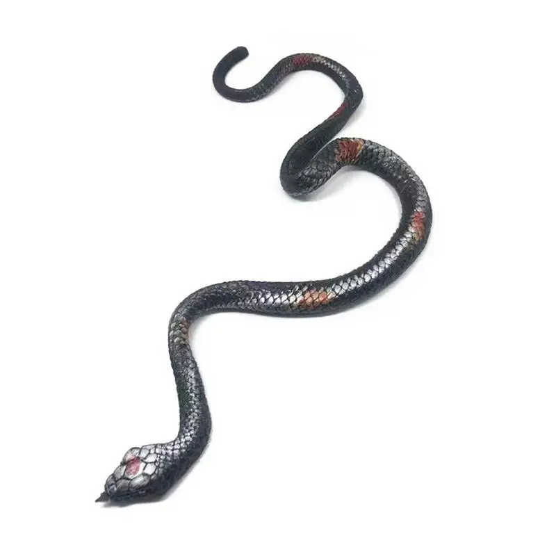 

Halloween Snake Toy Simulation Rubber Snake Toy Model Fake Artificial Snakes Party Fake Rubber Snake Prank Props