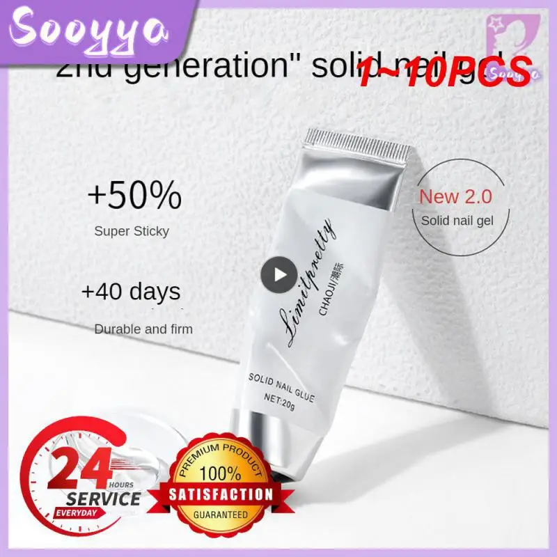 

1~10PCS Nail Adhesive Gel Nail Enhancement Long-lasting Fake Nails Glue Transparent Nails Accessories