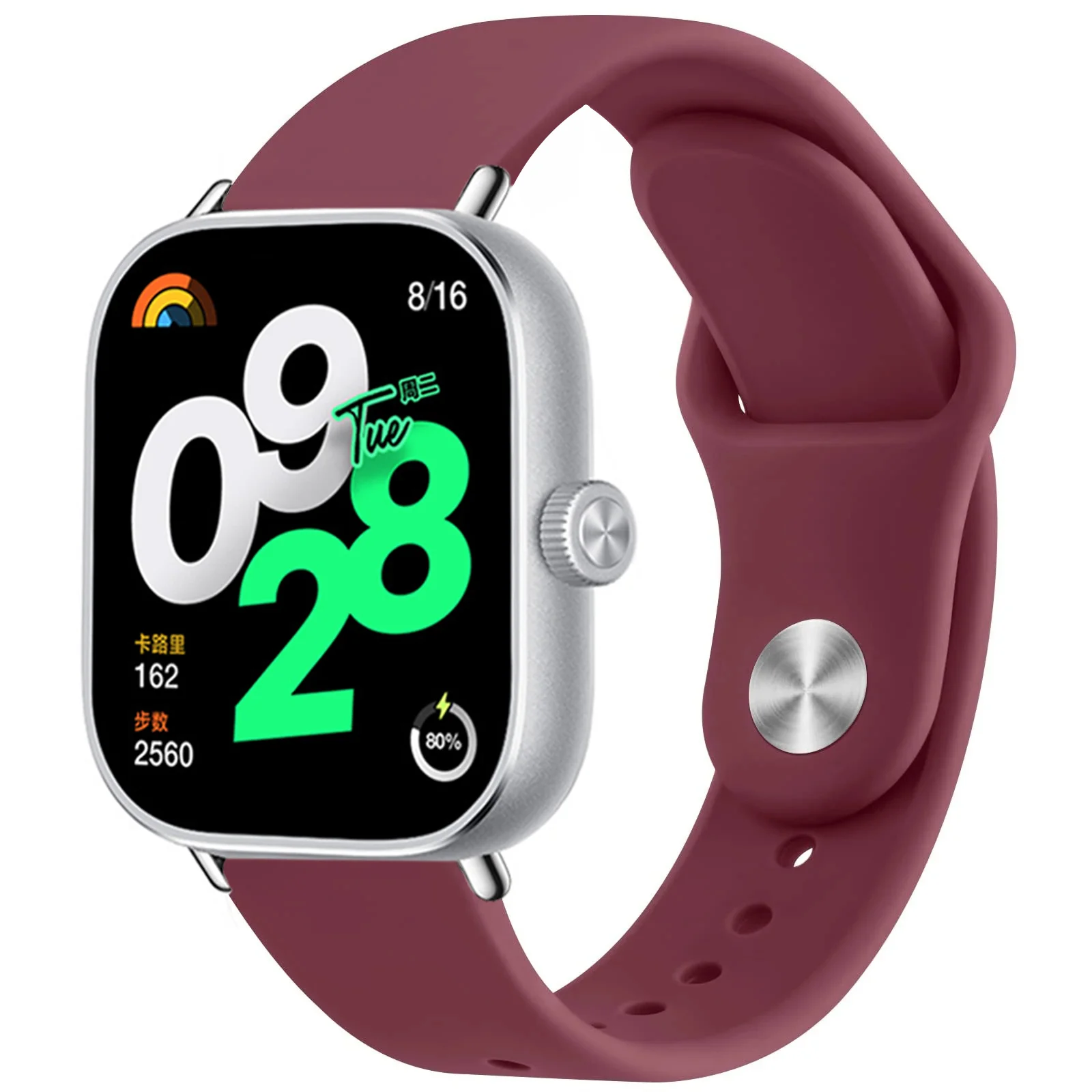 Silicone Sport Replacement Wristband Strap - Universal Fit