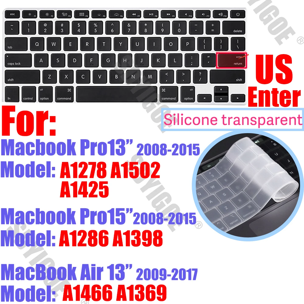 Premium Silicone Keyboard Cover Skin