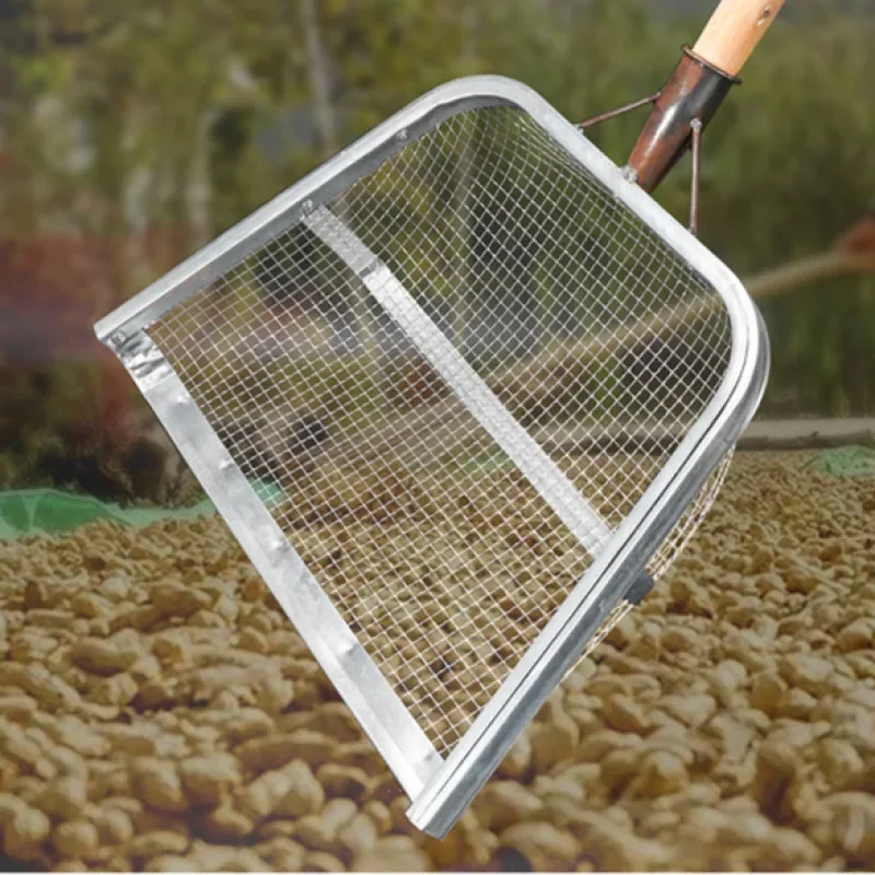 Leakingsoilartifactagriculturalfilterscreenthickenedsievesoilshovelpeanutsievesoil