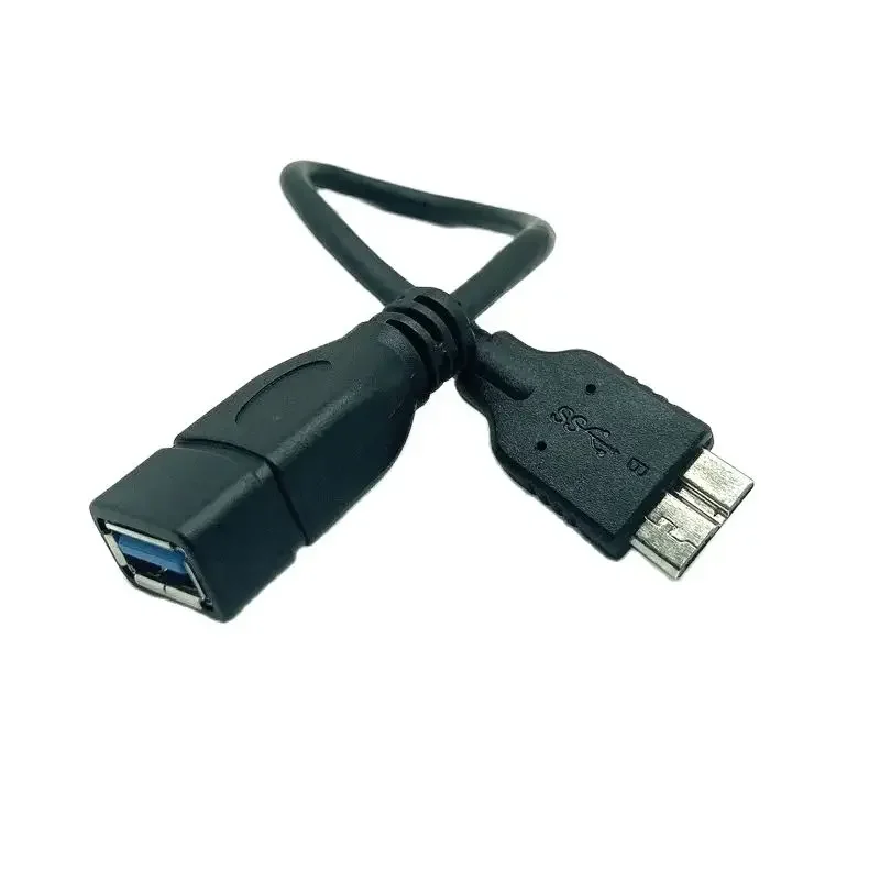 

Micro B USB 3.0 Cable USB 3.0 A Female to Micro B Male OTG Data Cable for Samsung Note 3 S5 USB 3.0 Harddisk Device