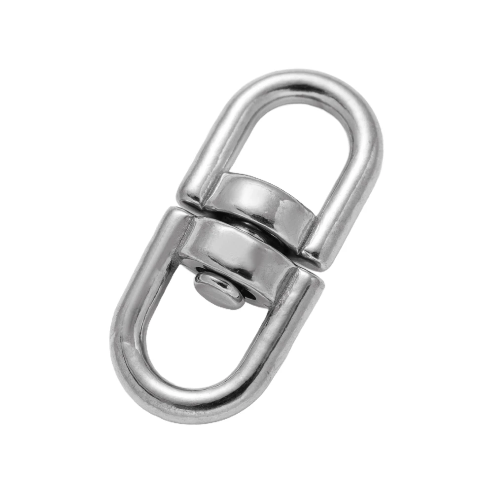 5 Stück Gold Edelstahl Drehbarer Schlüsselanhänger Schlüsselanhänger Anschlüsse Anhänger Verschluss für Schmuck Rucksack DIY Handwerk Herstellung Zubehör – Detail 9