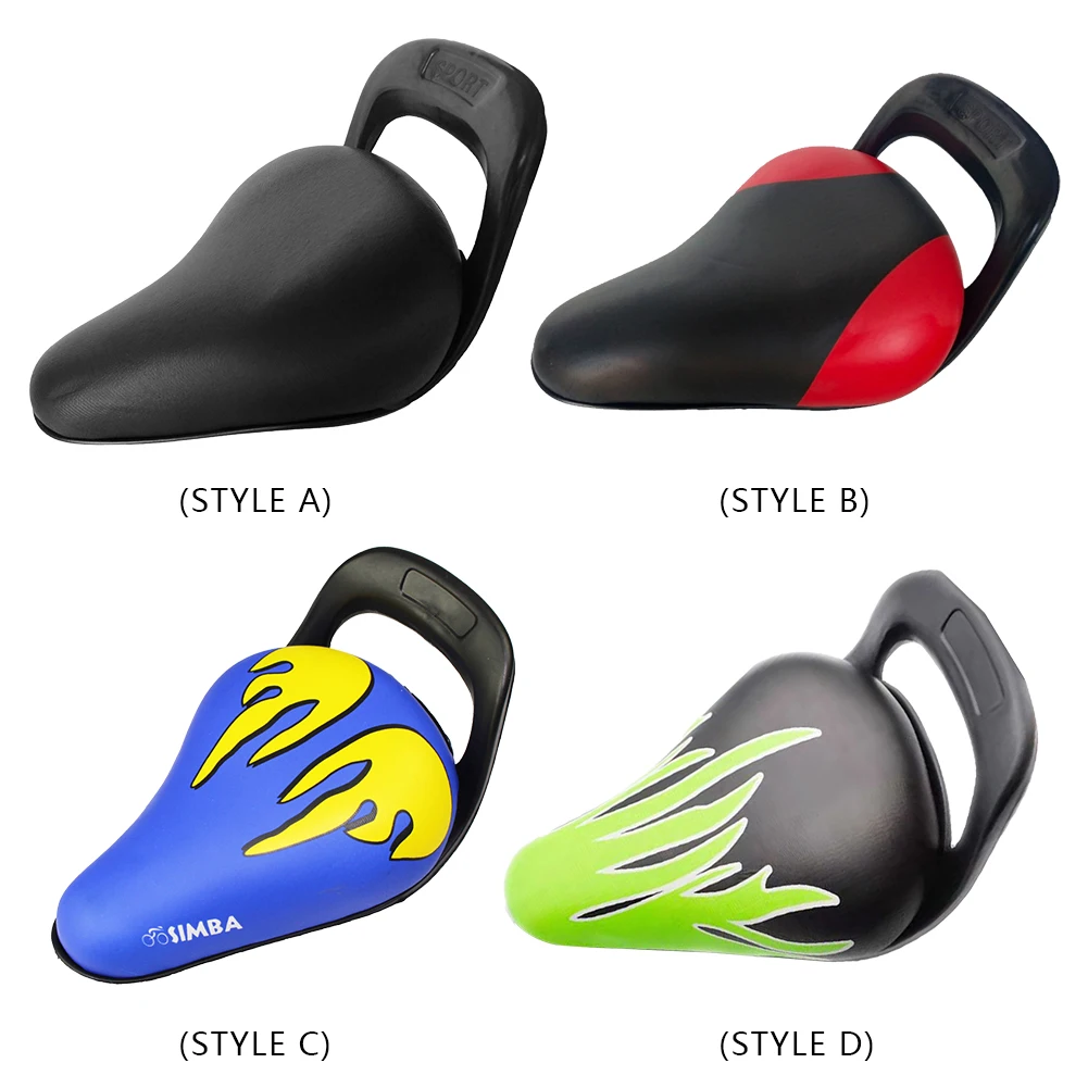 Kids Bike Seat Bicycle Saddle Comfortable Bicycle Children Seat Bench with Armrests Waterproof Outdoor Cycling Accessories