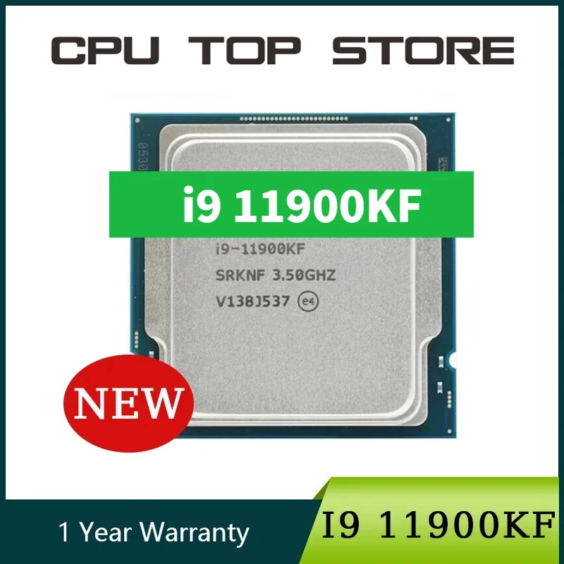 NEW Intel Core i9 11900KF 3.5GHz Eight-Core 16-Thread CPU Processor L3=16MB 125W LGA 1200 without cooler