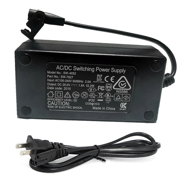 Adaptateur Électrique Pour Fauteuil Inclinable, 29v, 1,5 A Ac/dc