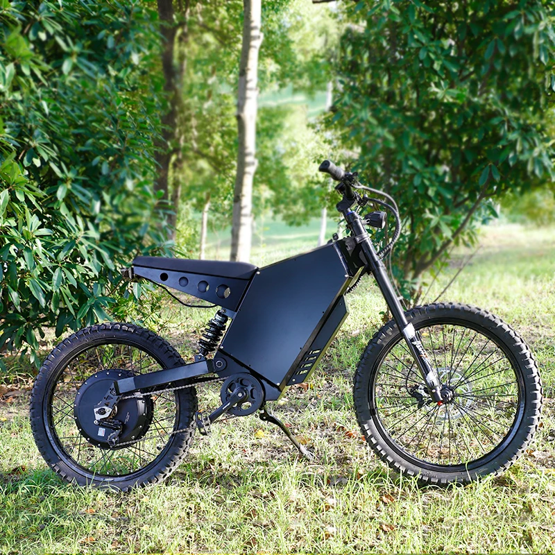 OffRoadEbike72v12000W75AHElectricBicycleFatTireTopSpeed120