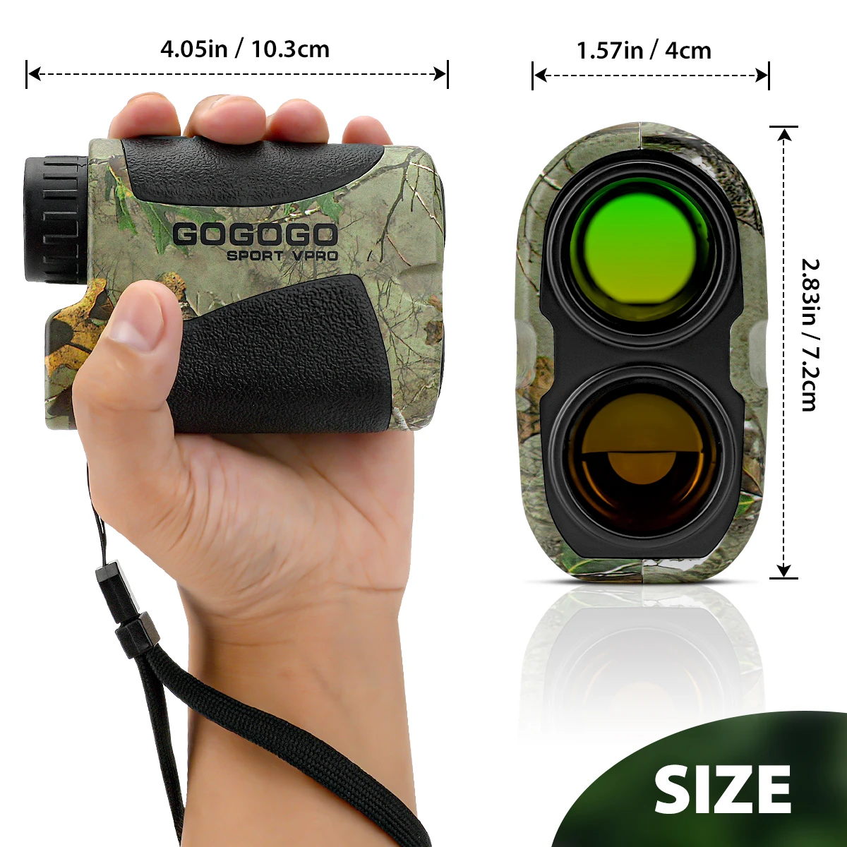 Gogogo Sport Vpro Golf Hunting Range Finder Gift Distance Measuring wi –  GOGOGO SPORT