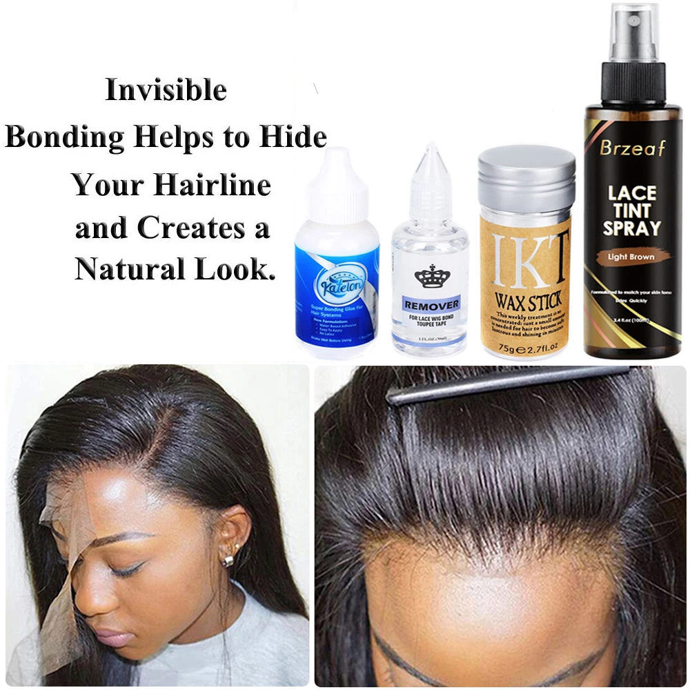 Private Label Waterproof Lace Front Wig Glue With Scalp Protector Prime