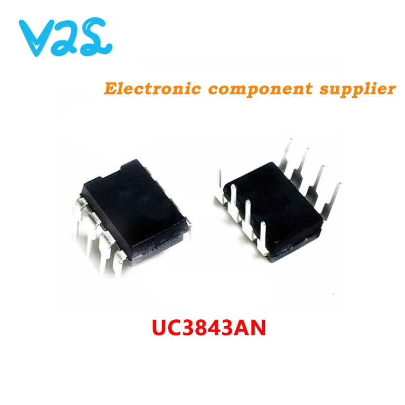 (10pcs) 100% New UC3843AN UC3843A DIP UC3843 3843AN UC3843B UC3843 ic DIP-8