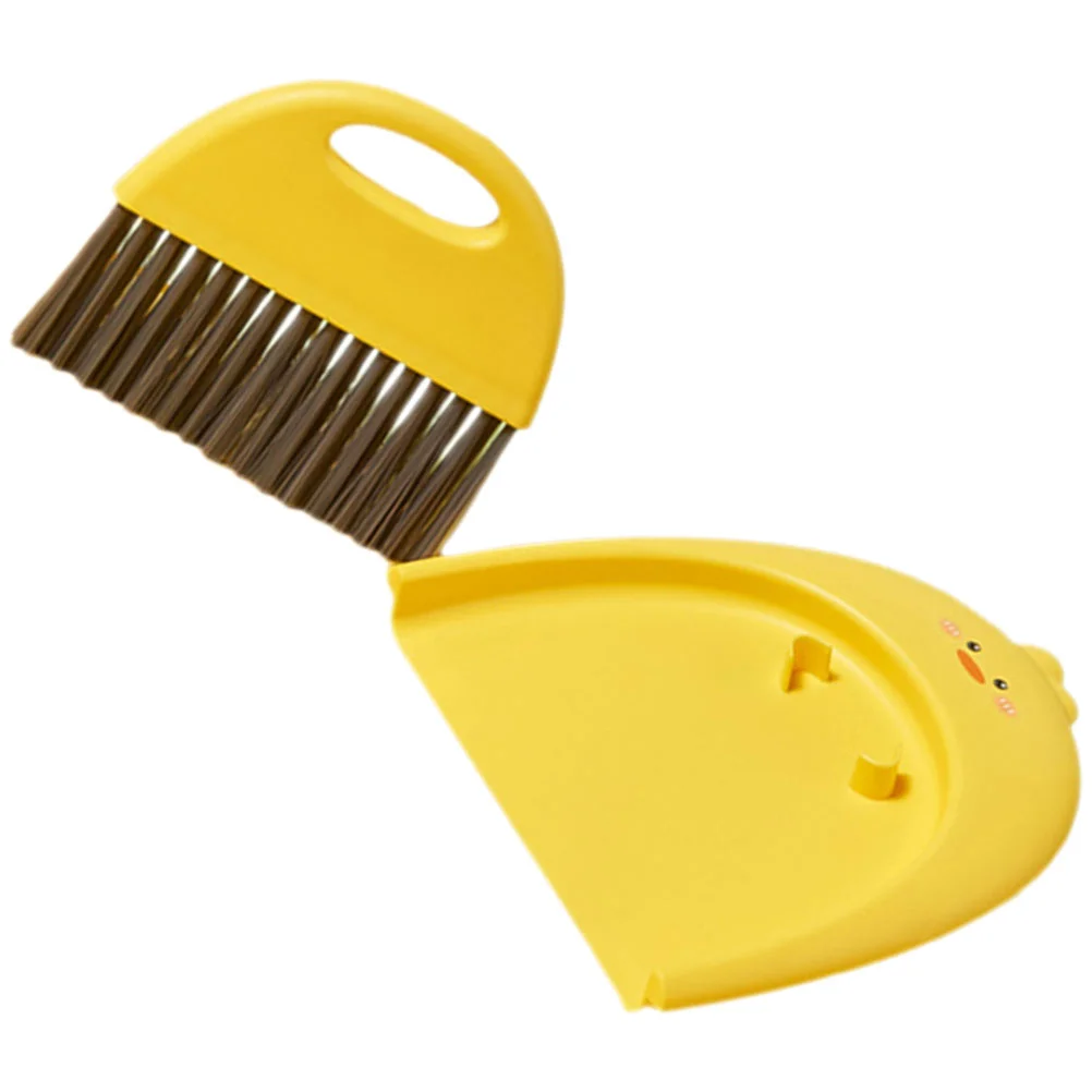

1 Set Mini Cleaning Broom Dustpan Table Top Brush Set Dining Table Sweeper Cleaning Tool