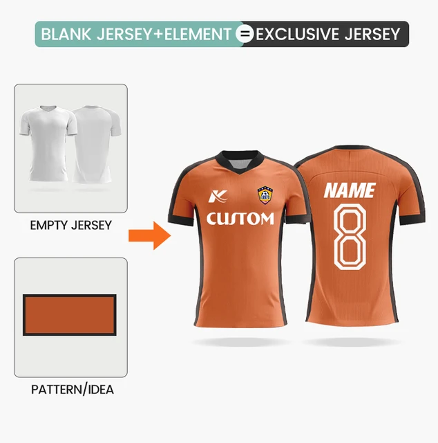 Custom Sublimation Football Jersey Breathable Football Uniform