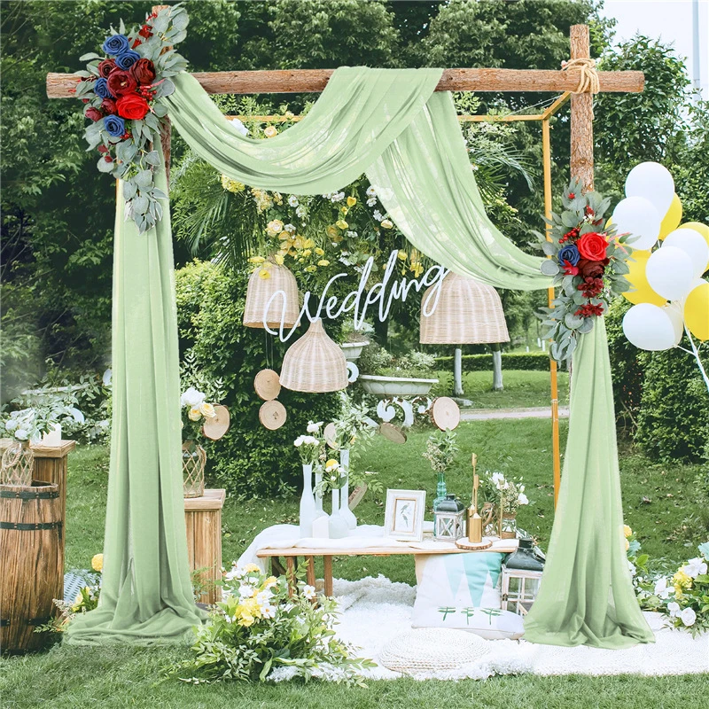 Wedding Outdoor Decoration Supplies Wedding Curtains Decoration 70