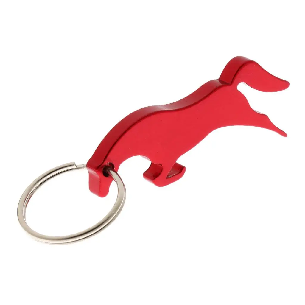 

Novelty Running Horse Pattern Bottle Opener Key Ring Keychain Bag Pendent