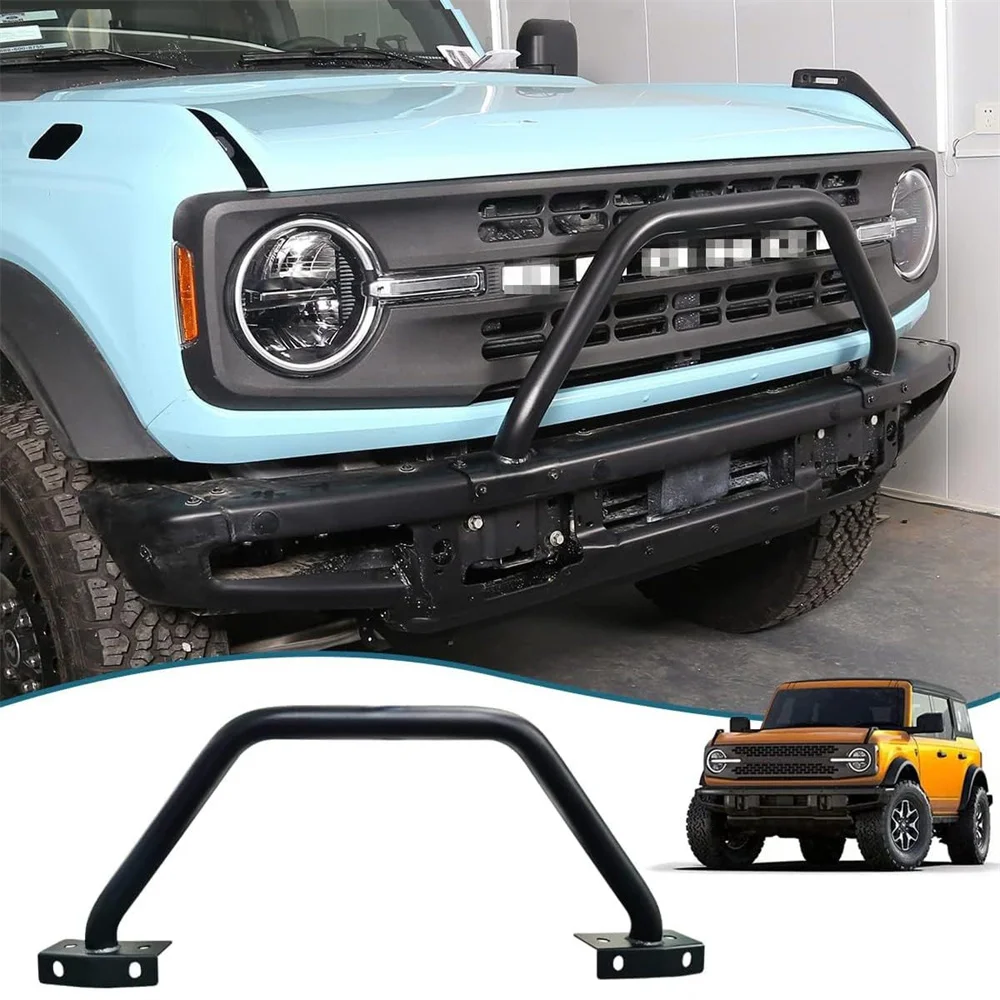 

Передняя щетка для Ford Bronco 2021 2022 2023 2/4-дверь для внедорожника, передний бампер, решетка для гриля