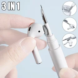 Premium Bluetooth Earphones Cleaning Kit with Pen and Brush (White)