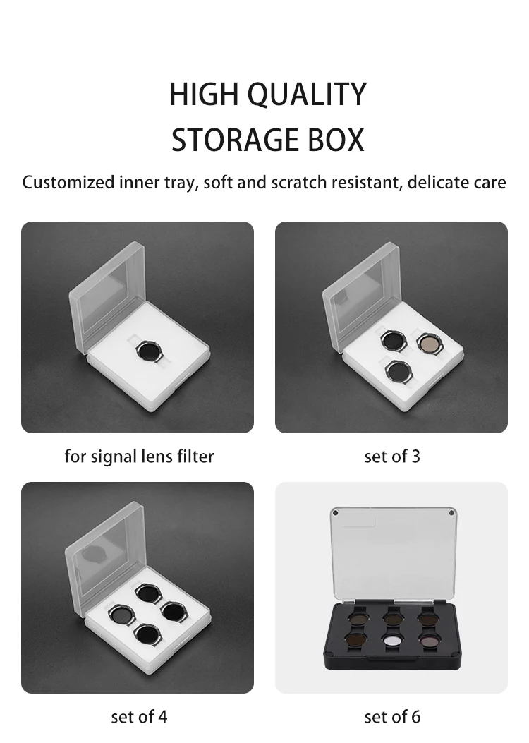 für DJI Neo ND Filter Objektivfilter-Set Kameraobjektivfilter-Kit ND CPL UV HD Optisches Glas Kamerafilter für DJI Neo Zubehör – Detail 9