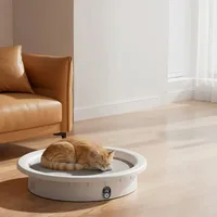 `2026 Smart 20-28℃ Thermostatic Pet Bed with Health Monitoring Weight Scale Heated Cat Dog Cushion for Small Animals Indoor Use` 5