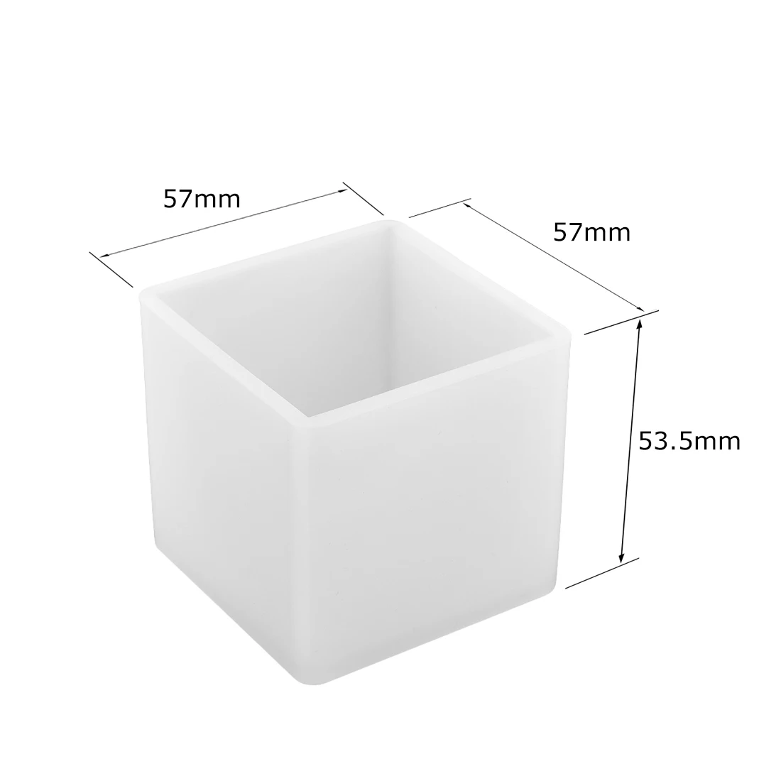 Cuboid Cube Resin Mold Crystal Epoxy Silicone Mold DIY Jewelry