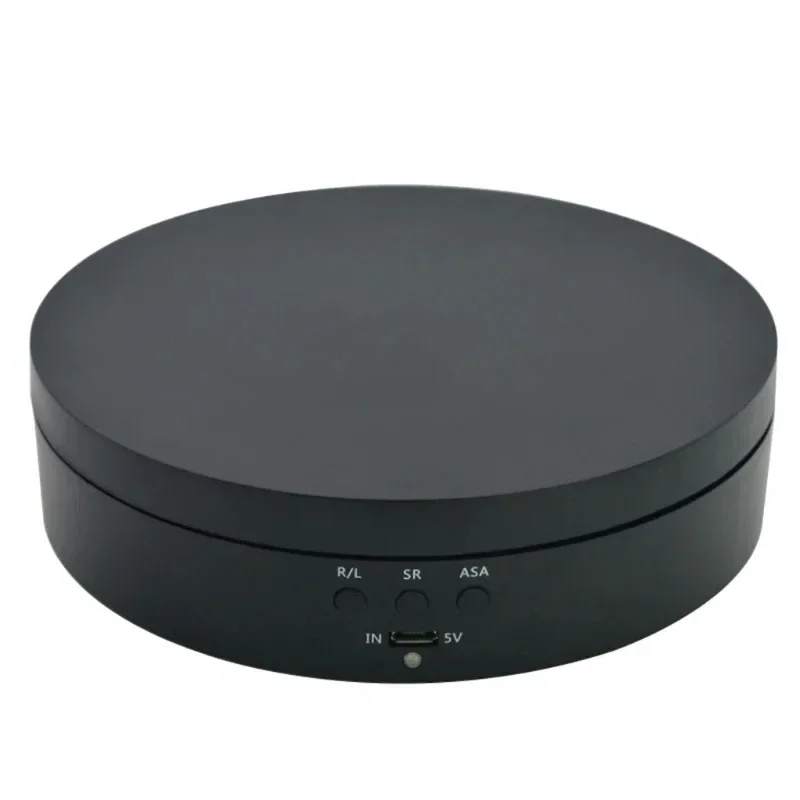 Jewelry Display Stand Three Speeds Motorised Rotating 360 Degree Turntable USB Power Supply Shooting