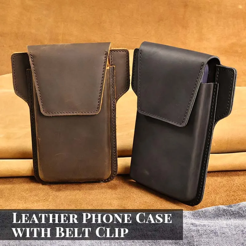Belt Clip Men's Cell Phone Pouch Universal Men Waist Bag