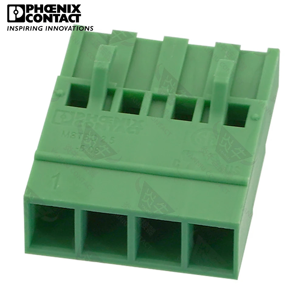 

5.08mm Original Genuine Phoenix Contact Connector PCB Pluggable PLUG-IN Terminal Block 4 Pin MSTBC 2.5 ST 5.08 1808832 12A 320V