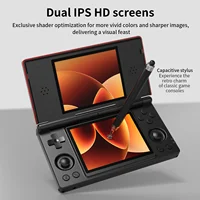 ANBERNIC RG DS Console de jeu portable Flip 4 "IPS double écran multi-touch Android 14 prend en charge RixelHK Wifi Streaming AI RGDS PS2 2