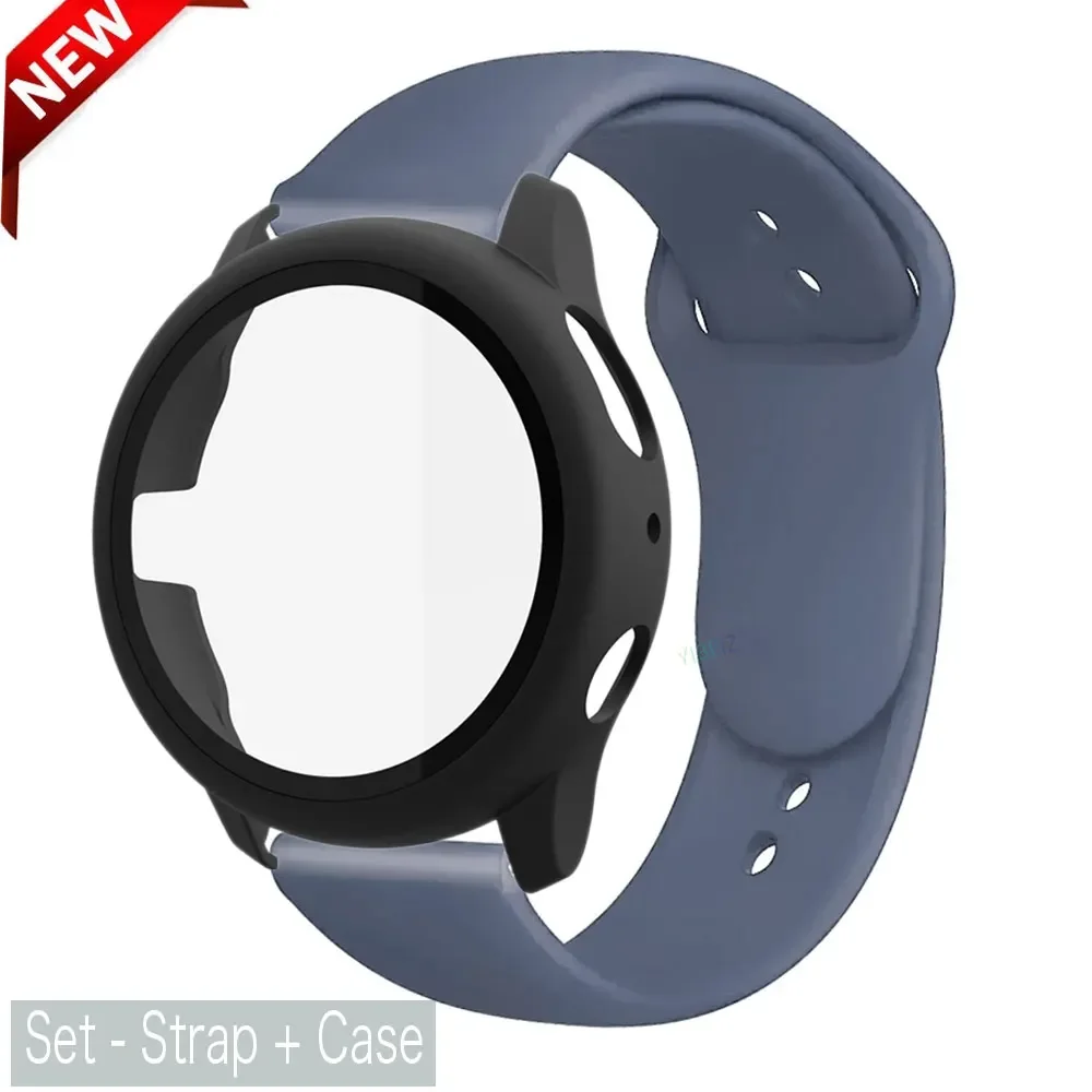 Protective Glass Film Case & Strap Set with Bracelet Accessories
