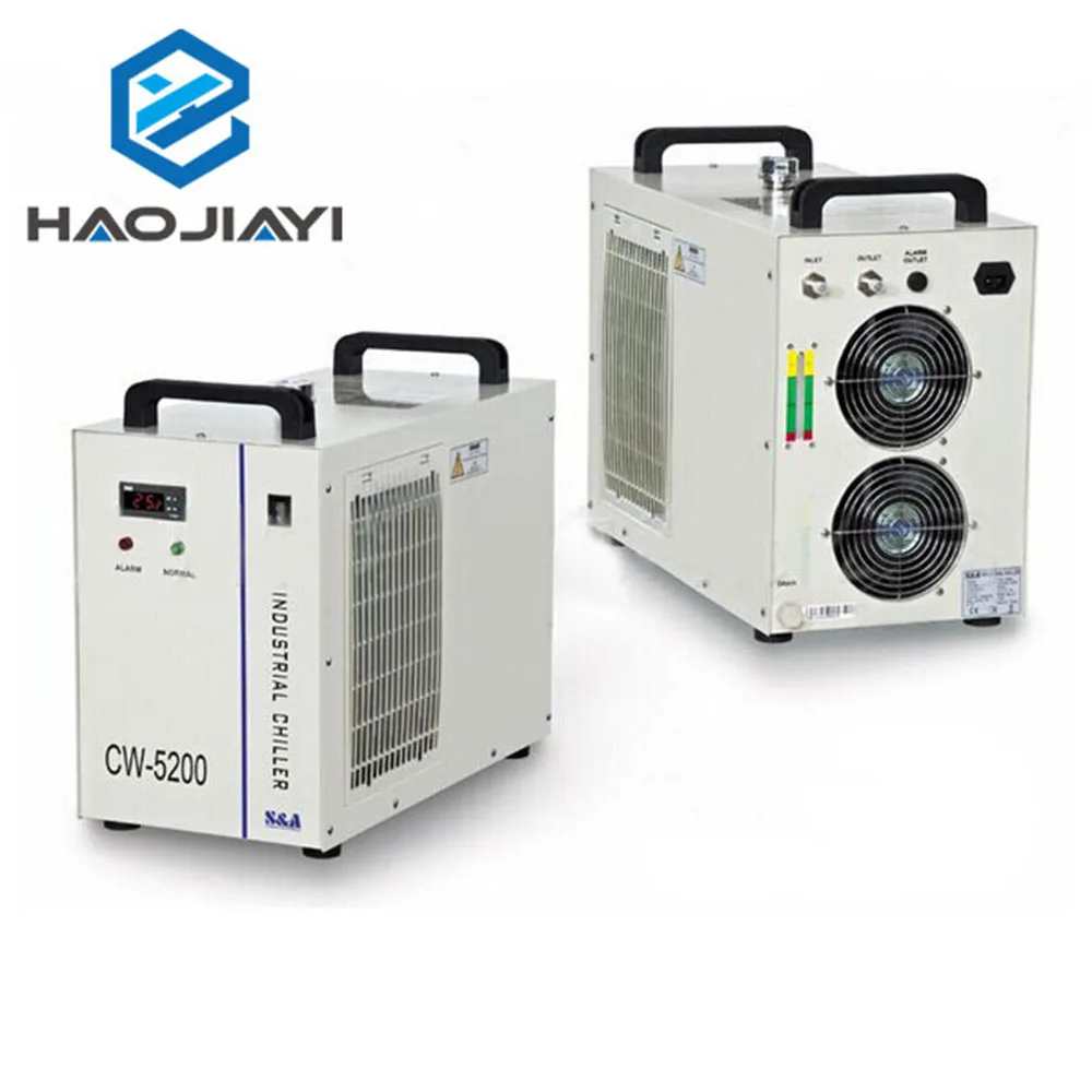 

HAOJIAYI Origin Teyu S&A CW5200AG 50Hz Industry Air Water Chiller for 150W Co2 Laser Tube