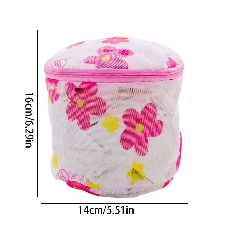 1 Pcs Home Lingerie Clothes Washing Convenient Underwear Bra Sock Laundry Washing Aid Net Mesh Zip Bag filter Wash Basket Bag 5