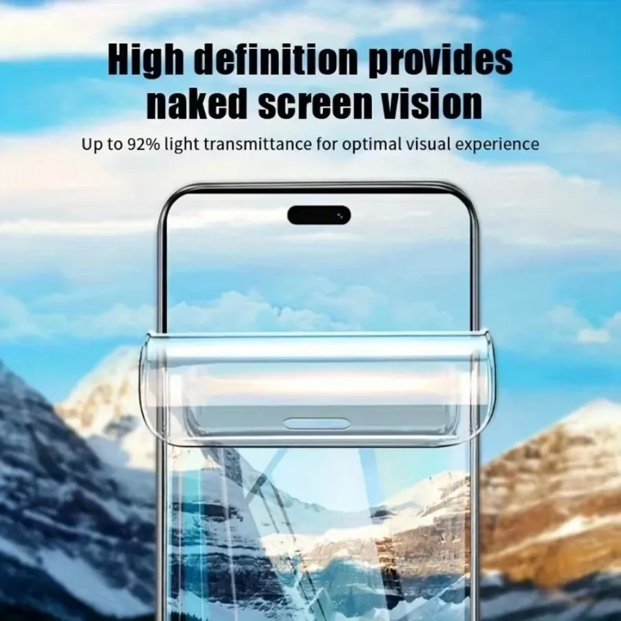 5-Pack Hydrogel Full-Cover Screen Protectors