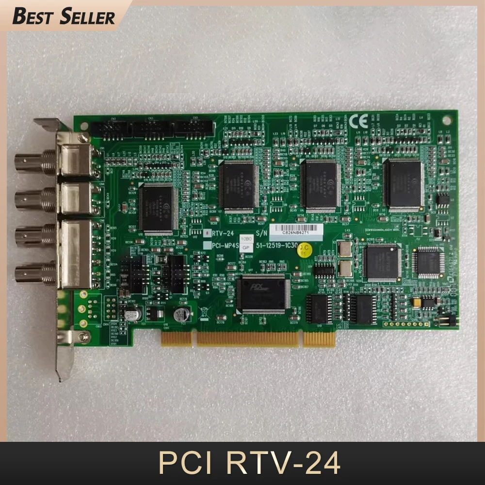 

PCI RTV-24 51-12519-1C30 Four-channel Image Acquisition Card For Adlink