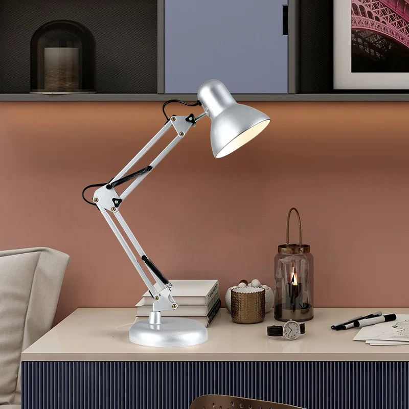 

Eye Protection Desk Lamp for Study, College Dormitory, Desk, Bedroom, Bedside Reading, Household American LED Lamp