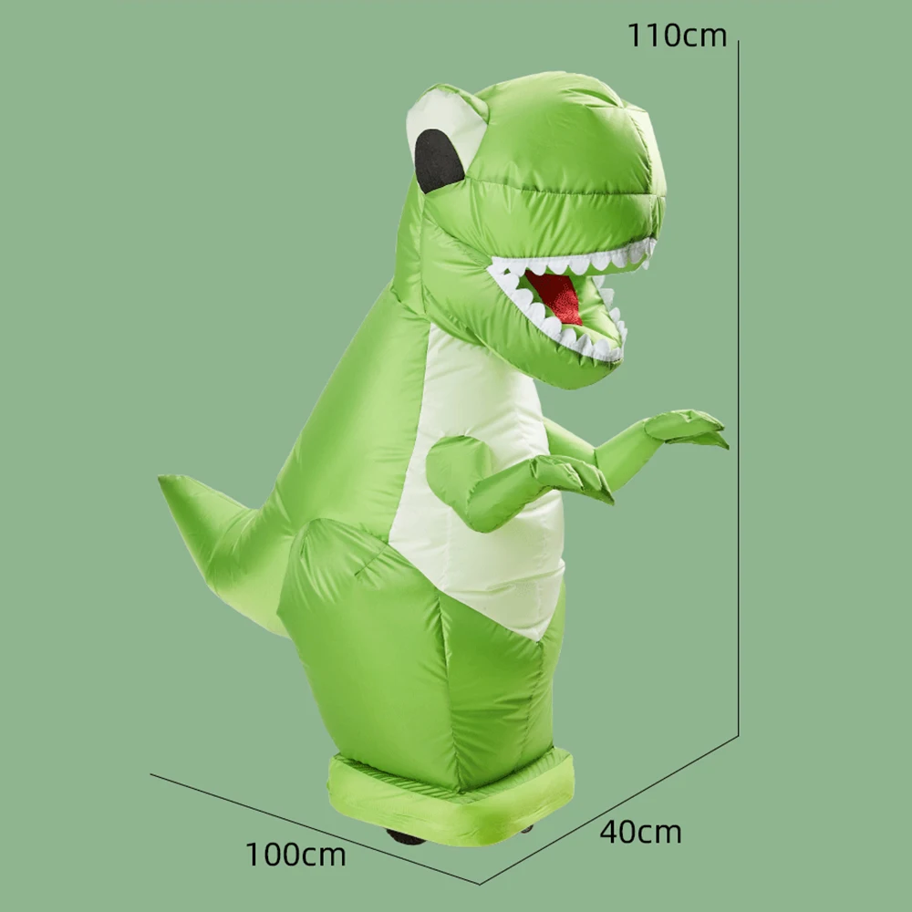 Rc Animal 2.4Ghz Rc Inflatable Dinosaur Dinosaur Remote Control Toy Halloween Party Children's Gift 360°Rotation Toys Hobbies 6
