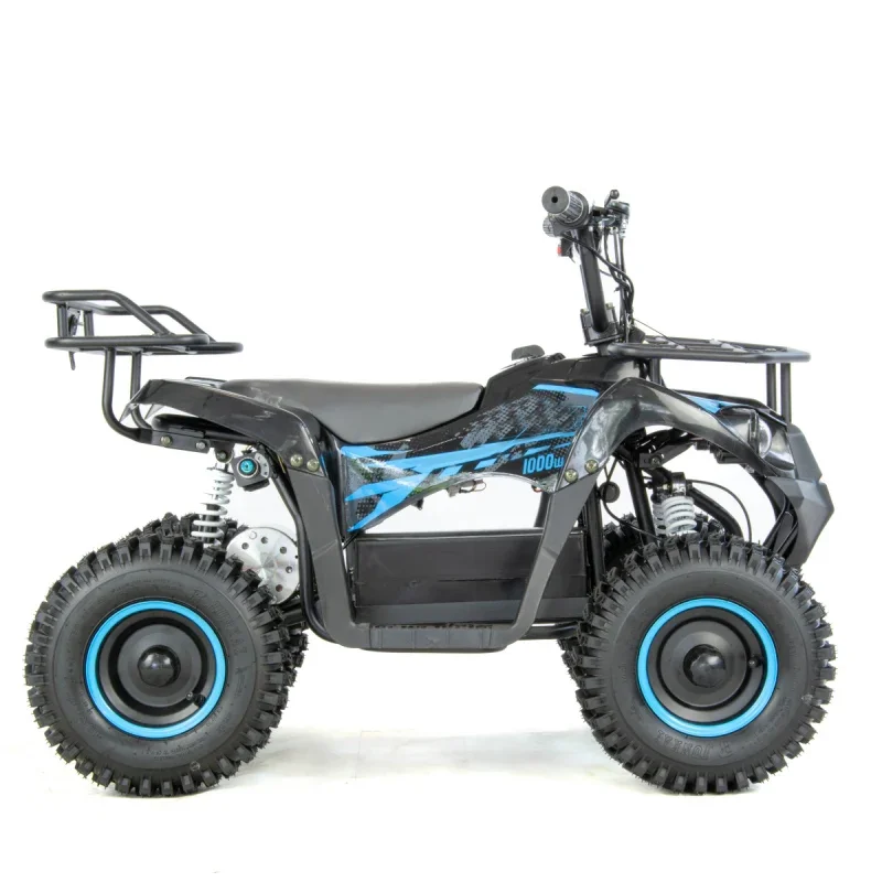Electric ATV 48V1200W Electric Quad Bike All Terrain Off-Road Motorcycle