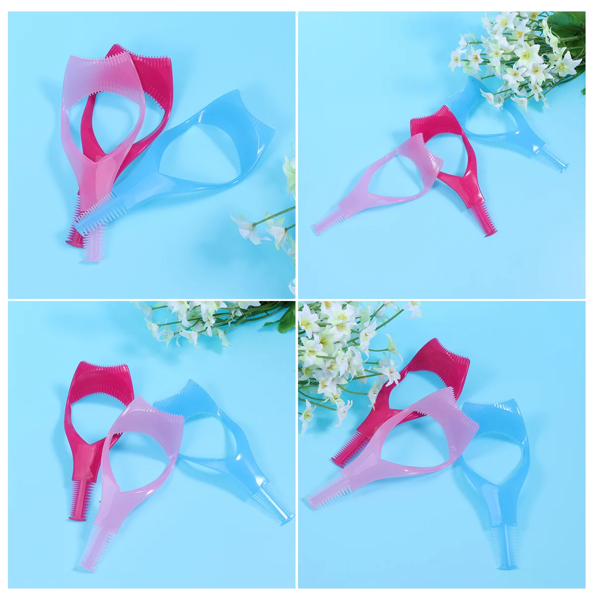 

6 Pcs Tool Lengthening Mascara Shield Guard Three-dimensional Multifunctional Eyelash Aids