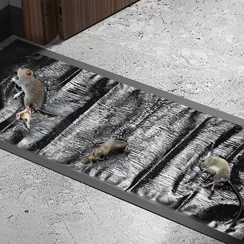 Super Strong Sticky Mouse Board 120x28cm Large Size Mouse Trap Glue Rat Board Non-toxic Eco-Friendly Household Pest Killing Tool rat glue trap