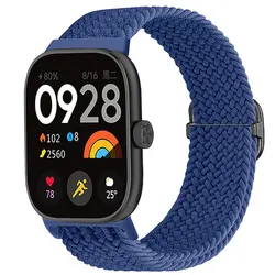 Breathable Nylon Sport Watchband - Replacement Strap Bracelet Accessory for Redmi Watch 4 (Blue)