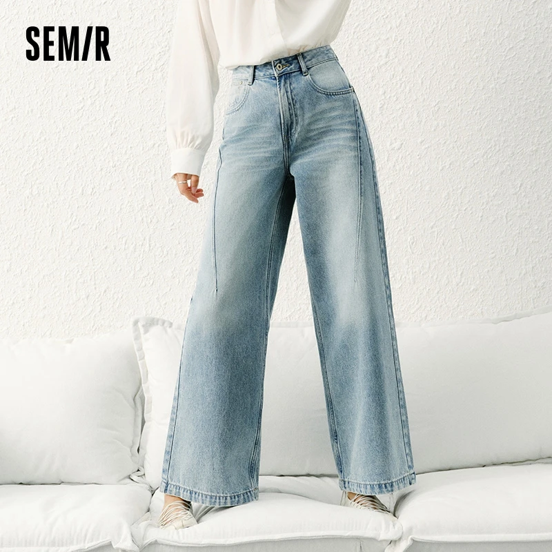 Semir High-Waist Wide-Leg Street Jeans - Image 4